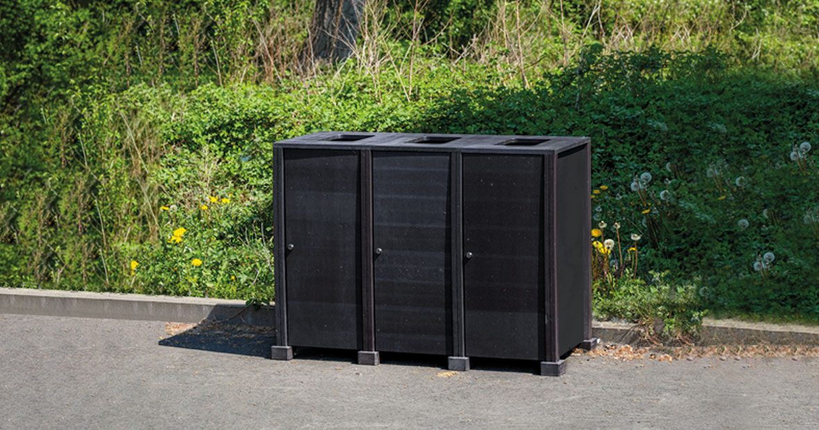 meuble de tri extérieur